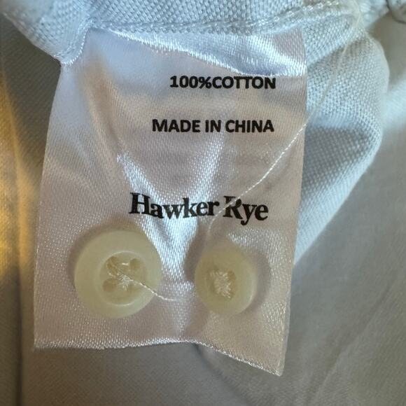 Hawker Rye Slim Fit Long Sleeve Button-Up Shirt Baby Blue NWT Size XXL - Picture 7 of 9